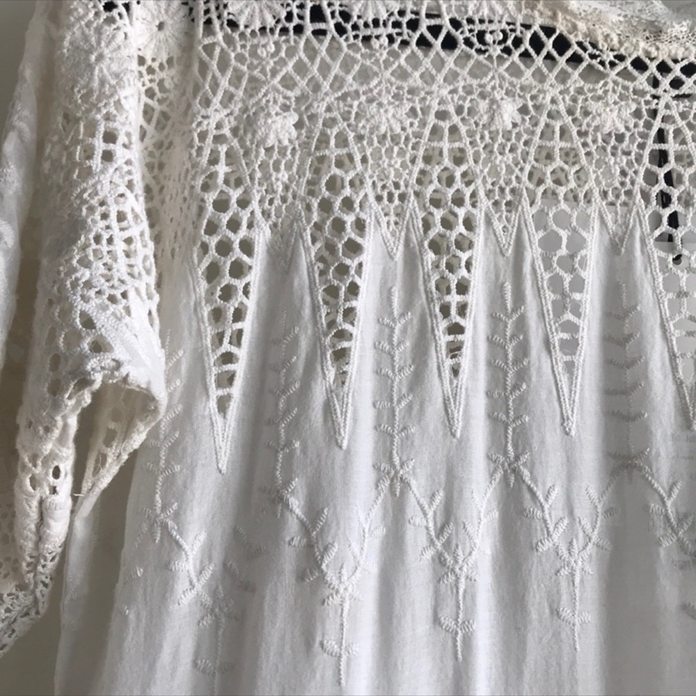 Ulla Johnson Viola Dress in Daisy White Sz XS/0 - Picture 5 of 7